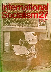 Cover of International Socialism (1st series), No.27