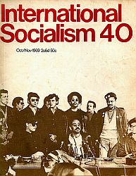 Cover International Socialism (1st series), No.40