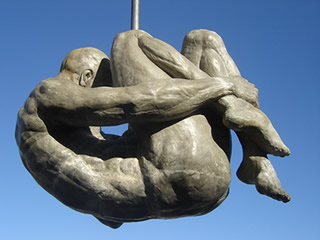escultura pau de arara