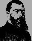 Ludwig Feuerbach - thin face with bushy black beard