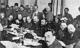 meeting of the Bolshevik leadership